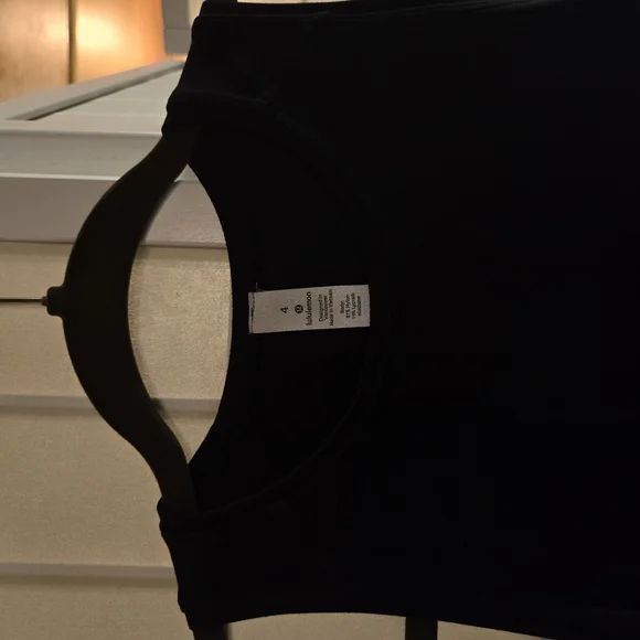 Lululemon Black Sleeveless Dress - Picture 2 of 3